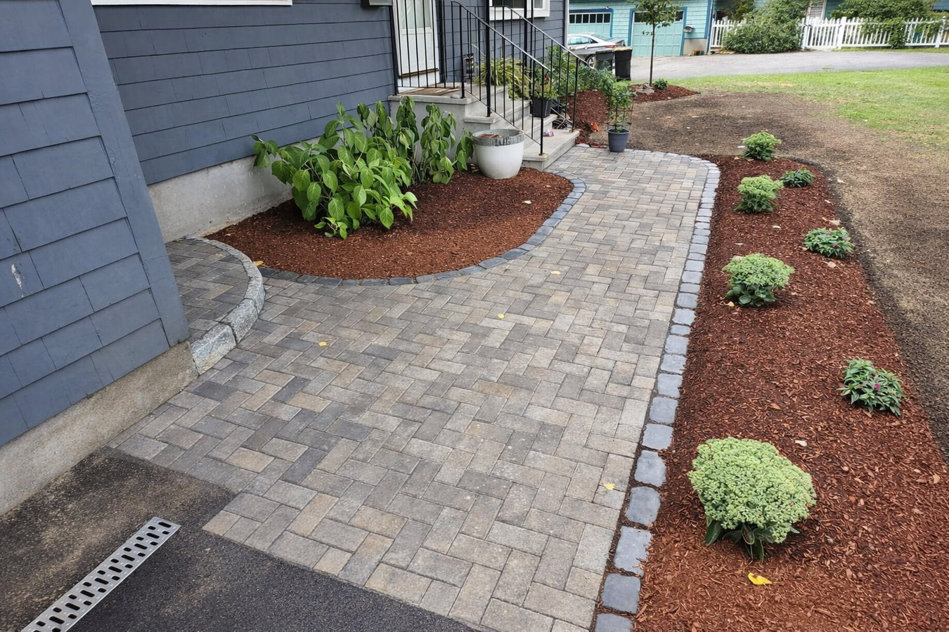 Concrete patio construction in Albany, OR