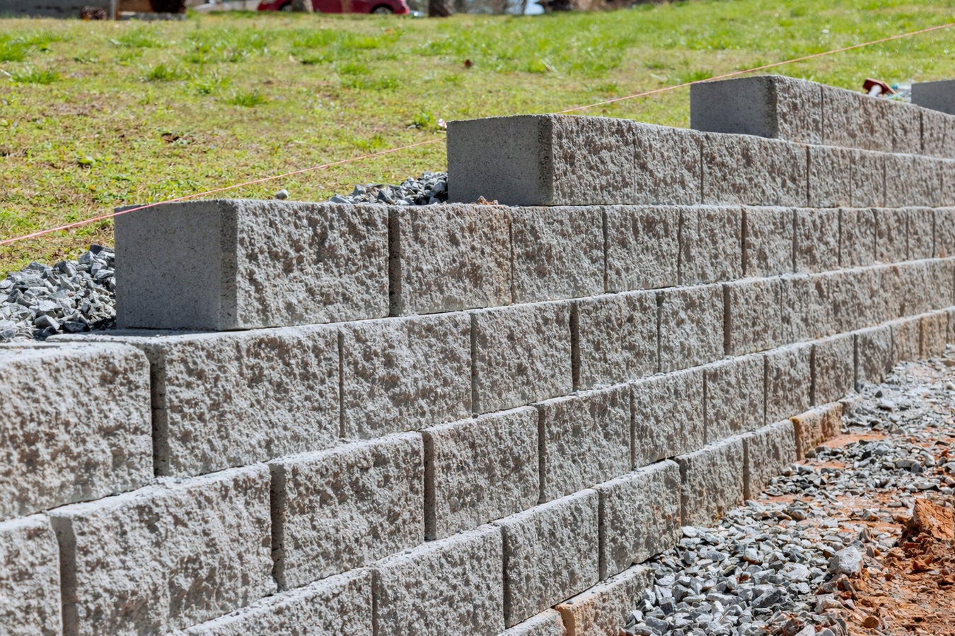 Concrete retaining walls in Albany, OR
