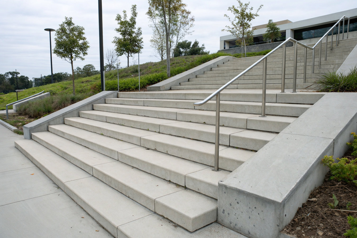 Concrete steps construction in Albany, OR