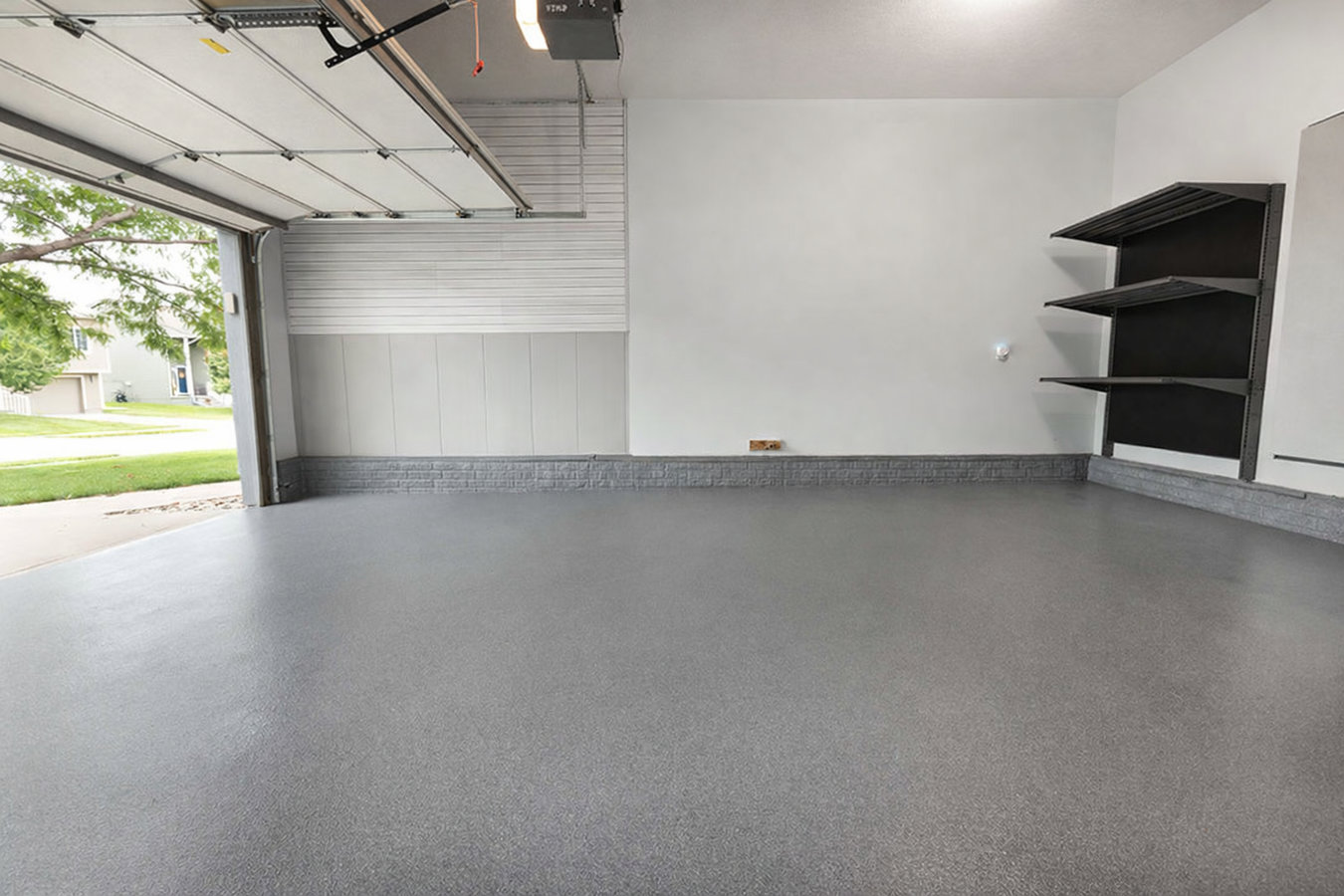 Garage floor concrete in Albany, OR
